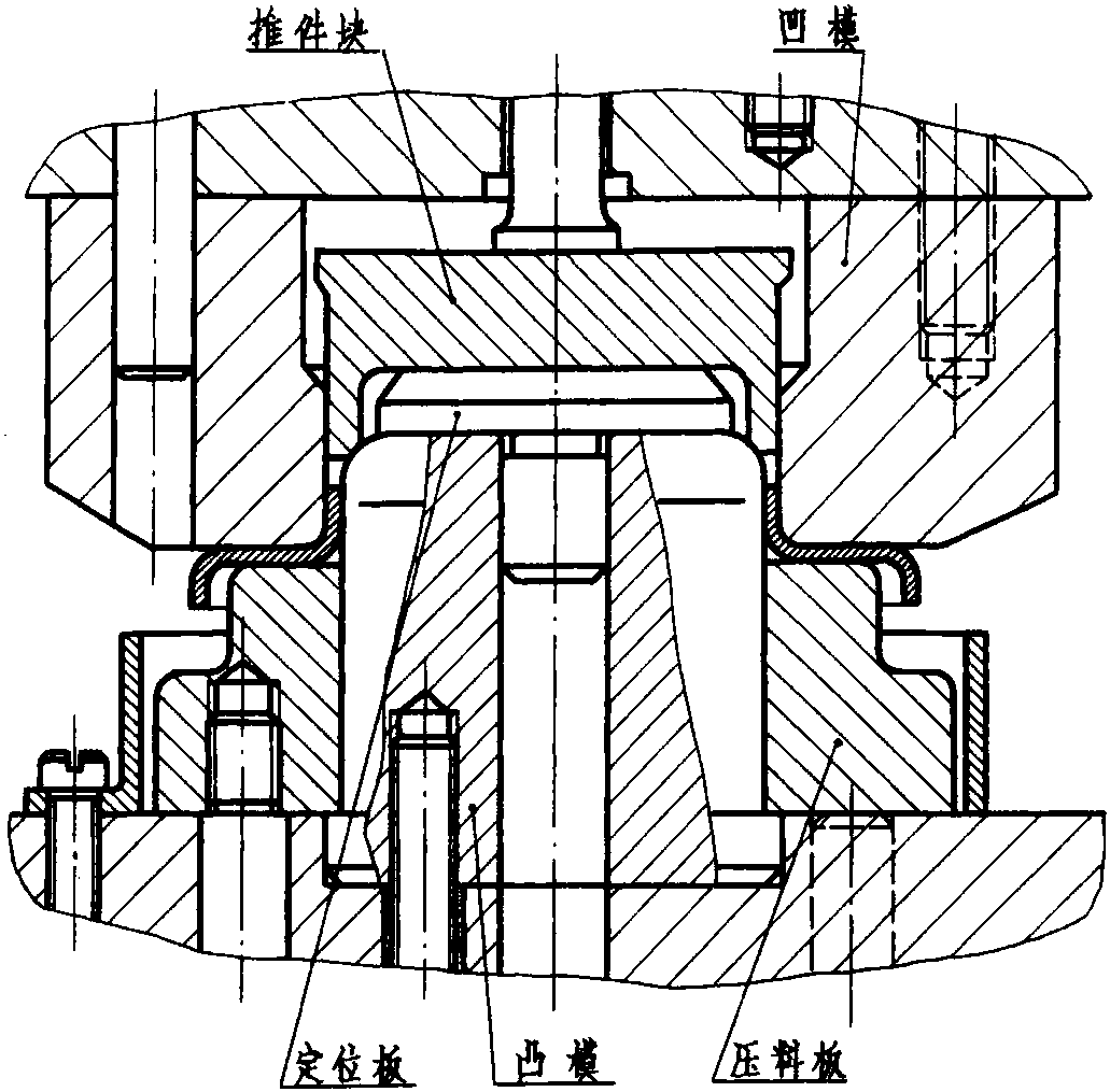 翻孔模